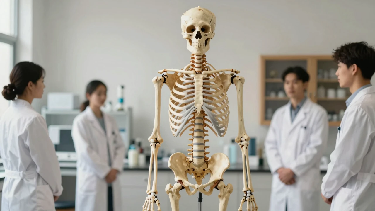 插图1–人体骨骼模型如何辅助临床诊断训练–普奈特 人体骨骼模型如何辅助临床诊断训练